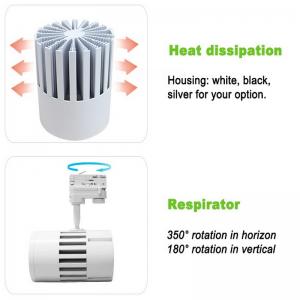 2 3 4 juhtmed adapter 20w 30w 40w 50w magnetvälja koht cob juhitud rööbastee valgus
