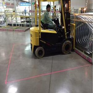 Solas Sábháilteachta Crios Dearg Léasa Forklift