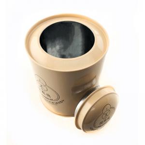 Bosca stáin tae babhta aerdhíonach saincheaptha le clúdach dúbailte