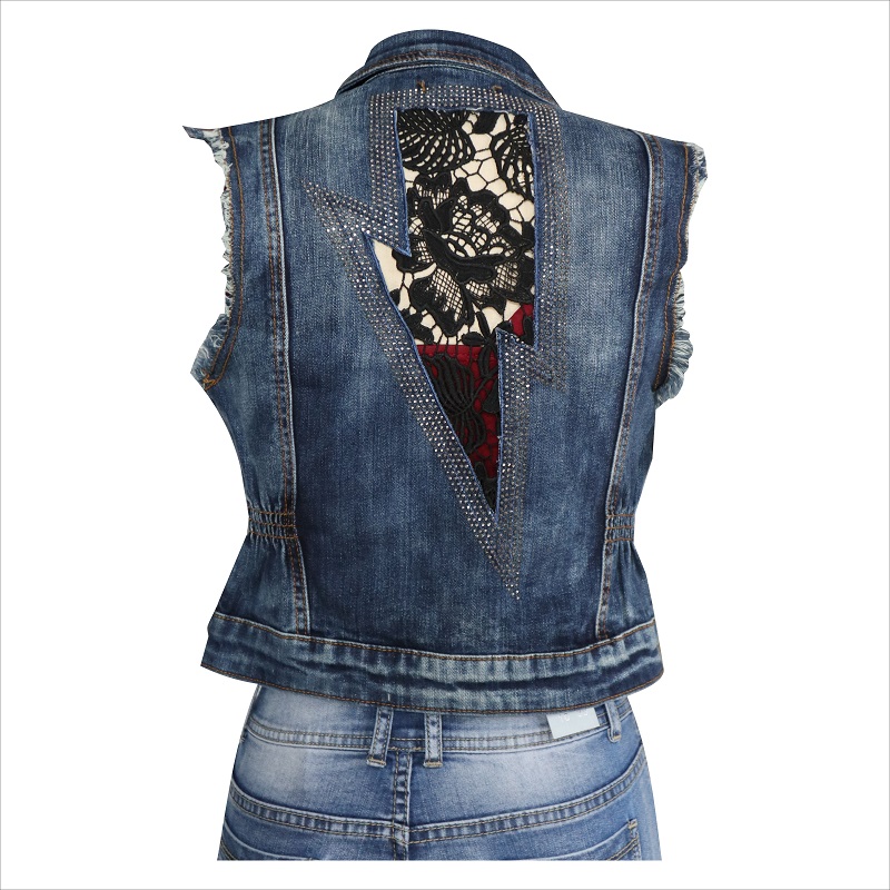 seaicéid sleeveless denim WS10128