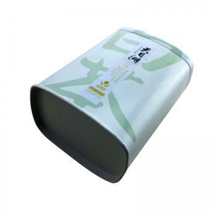 Bosca stáin tae dronuilleogach an chustaim