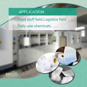 Páipéar Sintéise Bopp Teirmeach Ard-Íogair Rtm-75 do Barcocóir Zebra