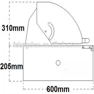 Ceann grill mórdhíola gáis barr grill Cruach dhosmálta Gríoscadh Gáis tógtha isteach
