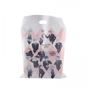 PE LDPE Málaí Príobháideacha Siopadóireachta Plaisteacha le Lógó Féin