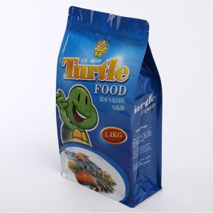 bun bhabhta seasamh suas mála pouch plaisteach pacála solúbtha le haghaidh bia muiceola muiceoil feola