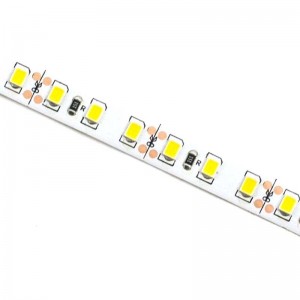 DC12V Ard-chaighdeán IP20 IP20 smd 2835 120LED / M 1200lumen Soilse Stráice faoi Dhíon Faoi stiúir