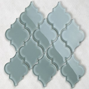 Dearadh is Déanaí Arabesque Lantern Waterjet Mosaic Gloine Cistine Wall Backsplash Tíl Wall
