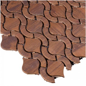 Dea-Cháilíocht Matt Dromchla Tíleanna Mósáice Tíleanna Cooper