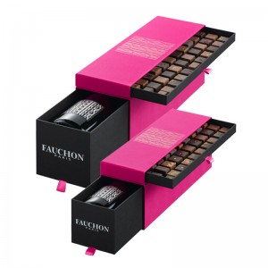 Bosca bronntanas saincheaptha pacáistiú só-mhaighnéadach páipéar só