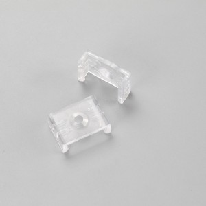 Leithead PCB 12mm ar ardchaighdeán 6063 T5 faoi stiúir próifíl alúmanaim cainéal le haghaidh téip LED