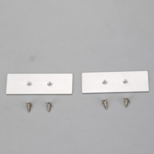 Dhá taobh soilsiú próifíl faoi stiúir alúmanam próifíl LED 2 taobh soilsiú do soilse téip LED