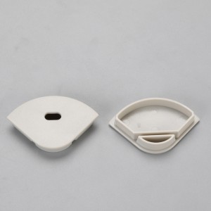 3030 próifíl faoi stiúir easbhrúite alúmanaim feadán faoi stiúir, alúmanam cúinne barra solais easbhrúite LED le próifíl clúdach diffuser