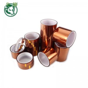 Insliú teasa ar ardchaighdeán 0.025 téip ghreamaitheach pi capton