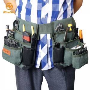 Pouch gairmiúil cumais bhreise \u0026 Tool Bag, NS-WG-180007