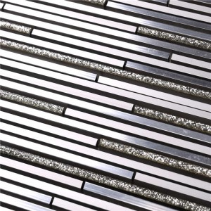 Ábhar tógála balla tíl mósáic líneach mion