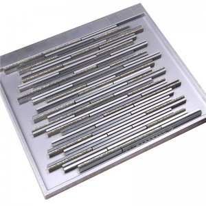 Ábhar tógála balla tíl mósáic líneach mion