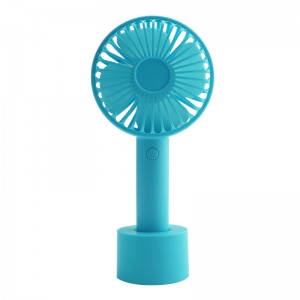 Mini Fan Inaistrithe Láimhe Seilbh Fan Humidification Deasc Mini Cartoon agus Fan Láimh Mini CRUA