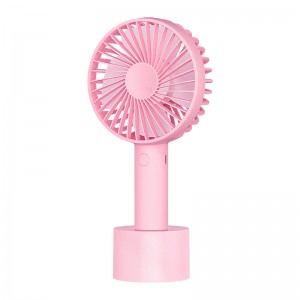 Mini Fan Inaistrithe Láimhe Seilbh Fan Humidification Deasc Mini Cartoon agus Fan Láimh Mini CRUA