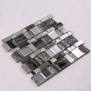 Mósáic Mosaic Mharacó Antique Mórdhíola Scragall Balla Teilgthe Maisiú Gloine Leictreaphlátáilte