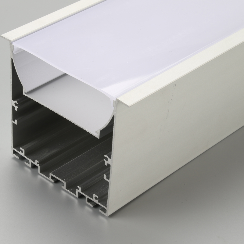 Próifíl alúmanaim anodizing soiléir do stiall LED