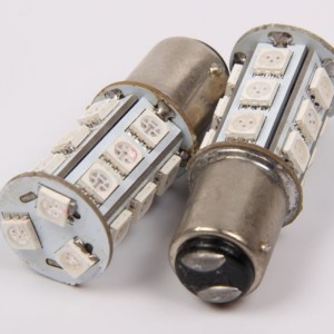 1157 bay15d p21 / 5w 18smd 5050 faoi stiúir solas coscáin