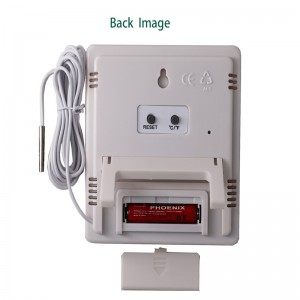 Tá Lúibíní agus Monatóirí Móra LCD ag Hygrometer don Oifig Seomra Maireachtála