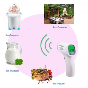 Ráta Úsáide Méadair Thomhas Teochta Comhlachta Stíl Ghunna Láidir