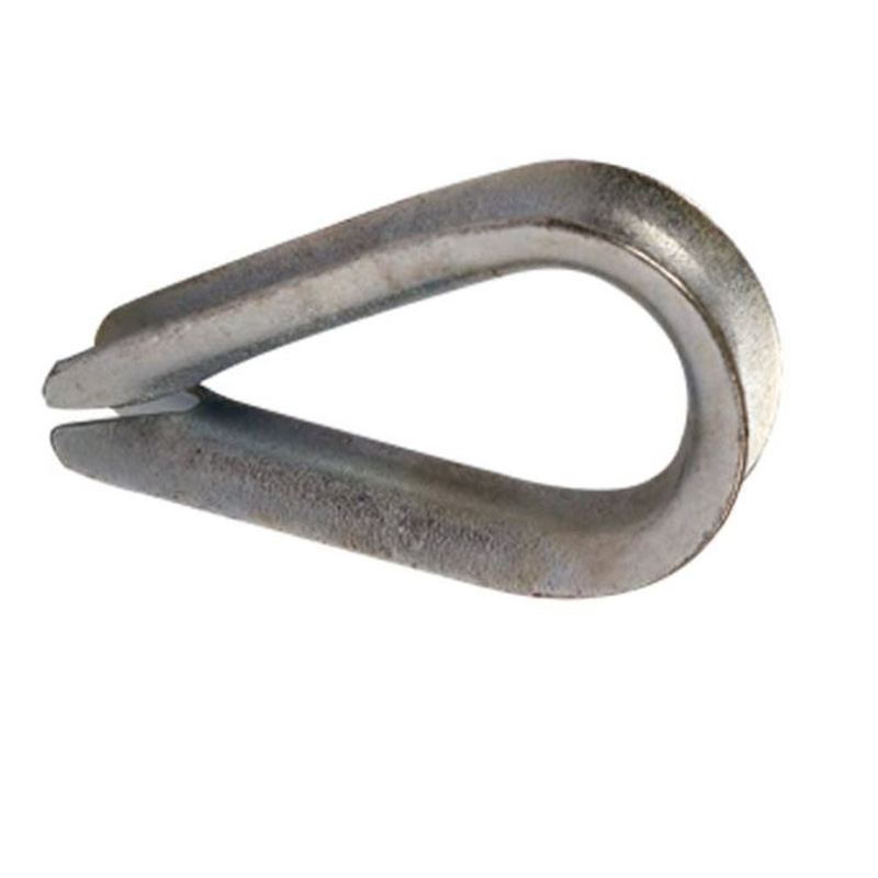 DIN6899 A Wire Rope Deep Thimble Galvanized