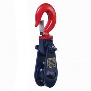 H418 Bloc Snatch le Cineál Solais Péinteáilte Hook