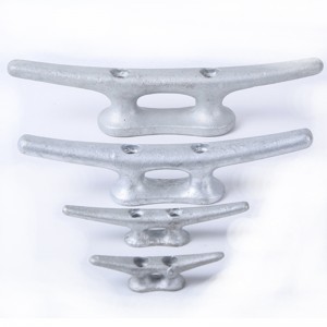 Dleacht Solais Iarann ​​Galvanized Cast Oscailte Bonn Cleats 92HX-Hex Ceann