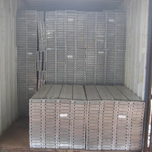 240 Plank Miotal Deic Scafaill Galvanized Deck