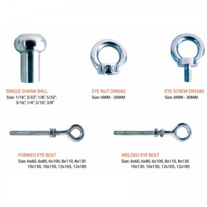 316 Cnónna Cnó DIN582 brionnaithe