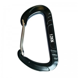Alúmanam Carabiner Wire Gate Cineál AC-01