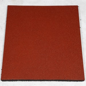 Tíleanna rubair garraíodóireachta sábháilteachta frith-skidding Tíl rubair urláir EPDM le haghaidh amuigh faoin aer