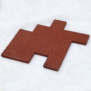 tionchar chineál cnámh madraí rubar EPDM Urláir rubair phailléid rubair urláir le haghaidh amuigh faoin aer