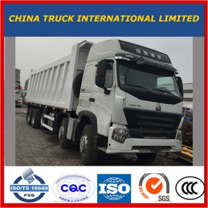 HOWO 8X4 Dumpáil Truck le 12 Rothaí