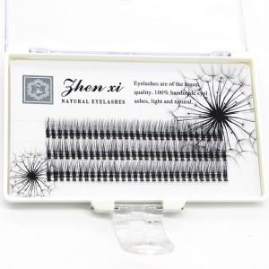 Praghas Monarcha Síoda ​​Cóiré Síntí eyelash Imleabhar 0.07mm réamhdhéanta