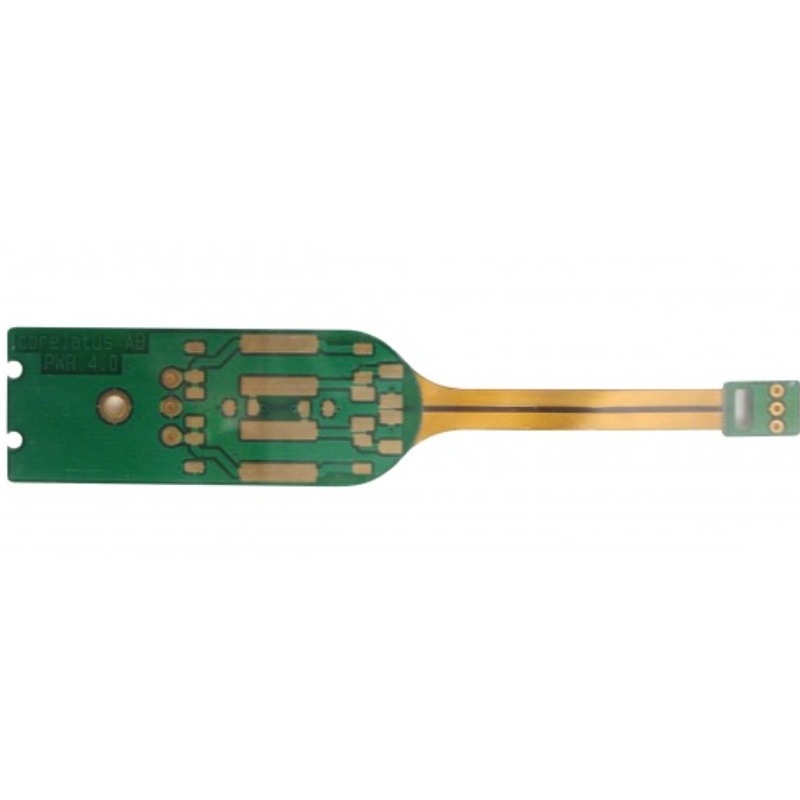 Bord Clóbhuailte Priontáil Flex PCB Righin le Dúch Masc Glas Soladóra