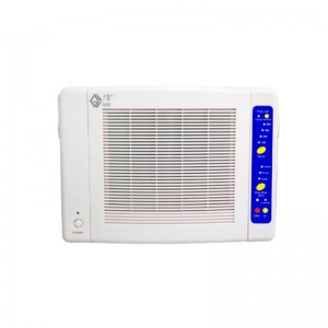 Ocsaigin Ghníomhach Balla Suiteáilte Aeir Purifier Le Scagaire Hepa