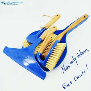 Brushes Glanadh Bambú Teaghlaigh Akbrand Socraigh 4in1 i nDatharc Gorm Deep