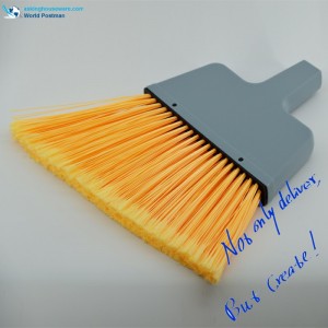 Ceann Plaisteach Broom Broom le Bord Scuab ceathairshleasach agus guairí fada fabhracha