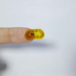Praghas Monarcha Saincheaptha Frith-Mhiotal NFC / RFID Clib / Greamán / Lipéad Micrimhilseogra an méid is lú 13.56mhz sliseanna rfid éighníomhach fpc mion nfc clibeanna