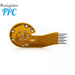 Dea-chaighdeán fpc 1020 ciorcad priontáilte solúbtha PCB braiteoir méarloirg capacitive fpc do Chóras Clárúcháin Vótálaithe