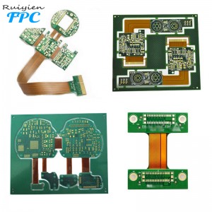 TSín 6 Chiseal Ardcháilíochta Monarcha Ciorcaid Solúbtha PCB, FPC OEM