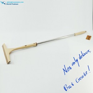 Akbrand 90cm Fuinneog Láimhseála Fada Píobán Cruach dhosmálta Squeegee