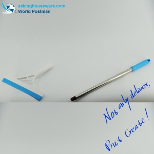 Akbrand 66cm Fuinneog Fada Láimhseáil Squeegee le Píob Cruach dhosmálta