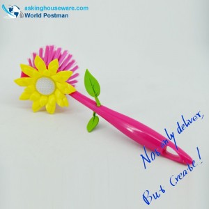 Scuab Glanadh Mhias Císte Dath Bándearg Akbrand le Maisiú Lus na gréine