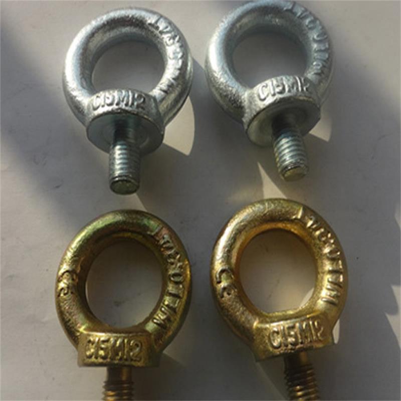 TSín Monaróir Stainelss Steel Eye Scriú Eye Bolt Nut, Bolt Eye Ancaire