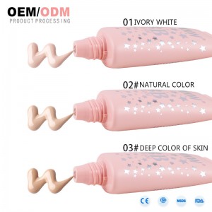 An Deisiú is Fearr ar an bhFuílleach Craiceann Dubh Éadromach Éadromach Meánach Cumhrán Bán Whitening Makeup BB Uachtar