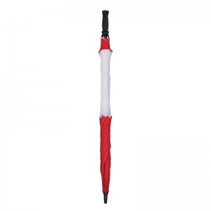 Scáthchiseal dúbailte na Síne TOP Soláthraí gailf 30inch 8ribs gailf le priontáil lógó